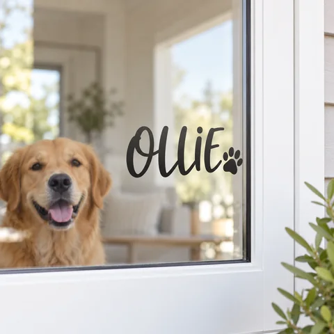 Pet Window Decal