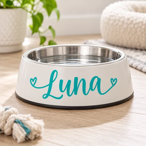 Pet Water Bowl Decal