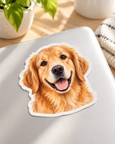 Custom Pet Portrait Sticker